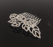 Load image into Gallery viewer, CO0309  4" x 2.5″ Rhinestone Hair Comb