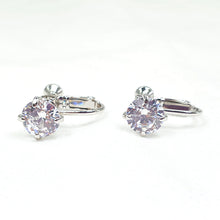 Load image into Gallery viewer, AZ0016-1 8mm Stud CZ Earrings (Clip-ons) – FH2 Children Jewelry Collection TM