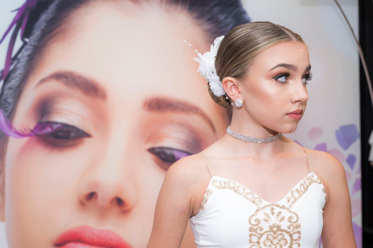 AZ0026 3 Row AB Stretch Choker (Adult size)