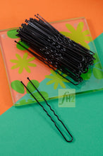 Load image into Gallery viewer, AZ0028 Black 3 inch Hair Pin