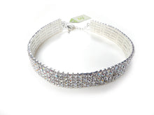 Load image into Gallery viewer, AZ0058  Five Row AB Stretch Choker (Adult size)