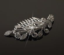 Load image into Gallery viewer, CO0305 4.3 x 2.4″ Crystal Hair Comb
