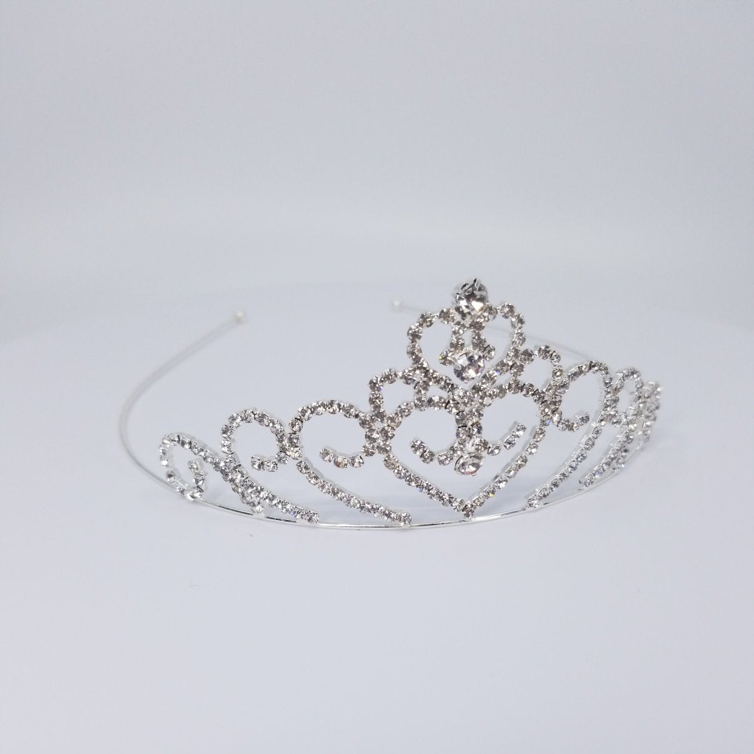 TR0607 Large Crystal Tiara