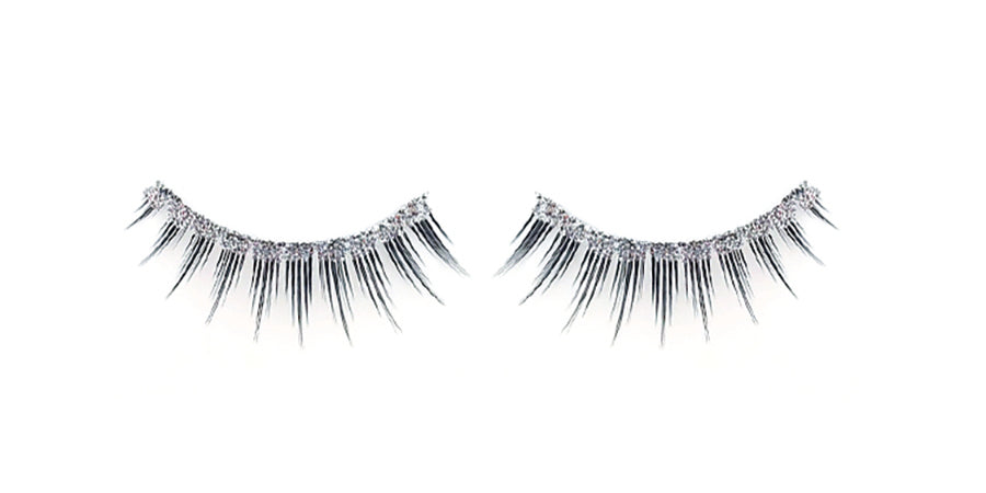 GB03 Silver Glitter Band Lashes (Eyelashes with Glue)