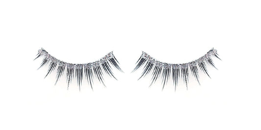 GB03 Silver Glitter Band Lashes (Eyelashes with Glue)