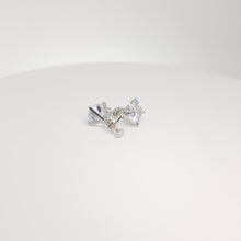 Load image into Gallery viewer, AZ0017-1  10mm CZ Earrings (Clip-ons)
