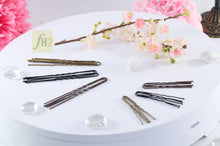 Load image into Gallery viewer, AZ0028 Black 3 inch Hair Pin
