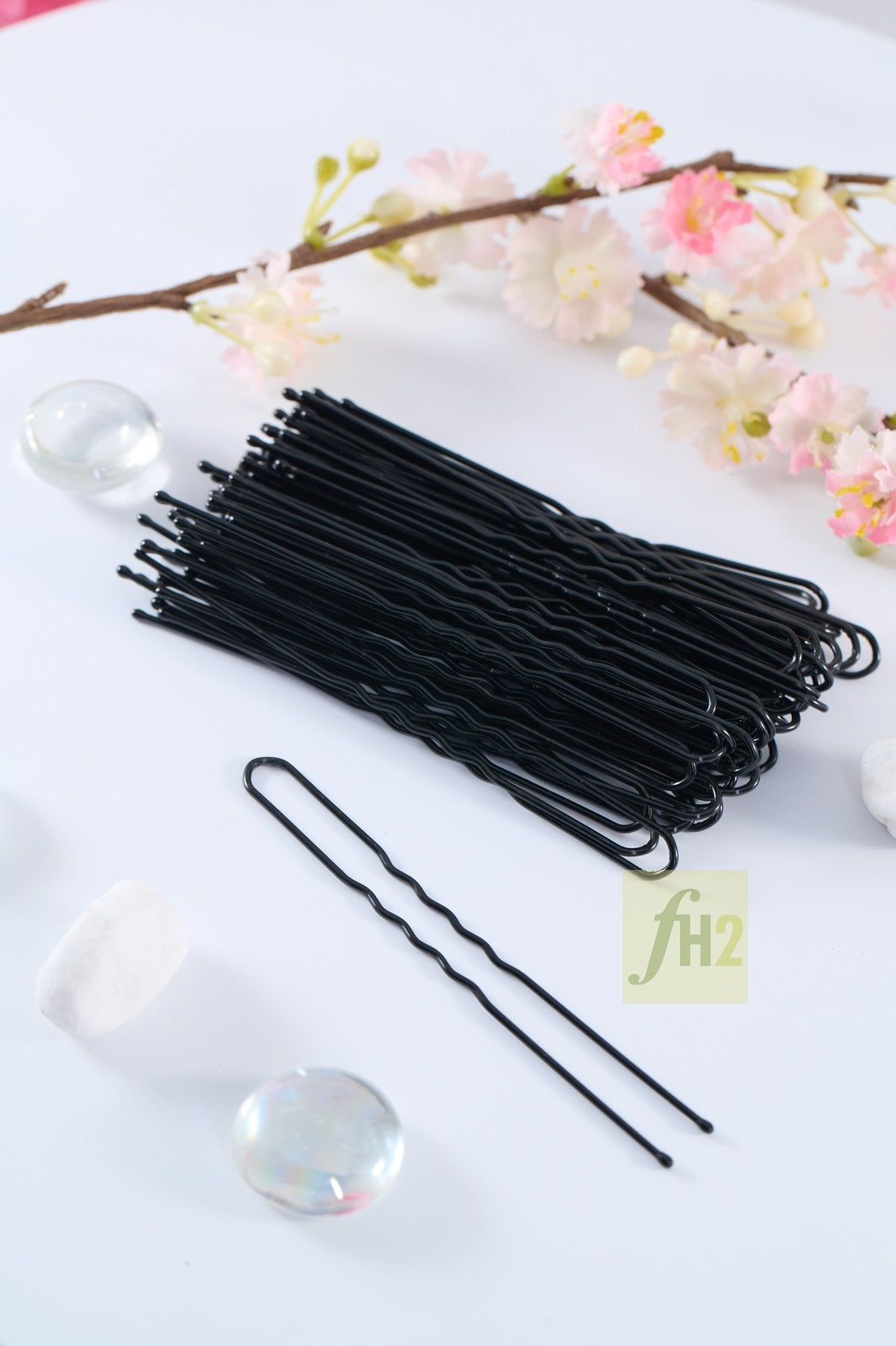 AZ0028 Black 3 inch Hair Pin