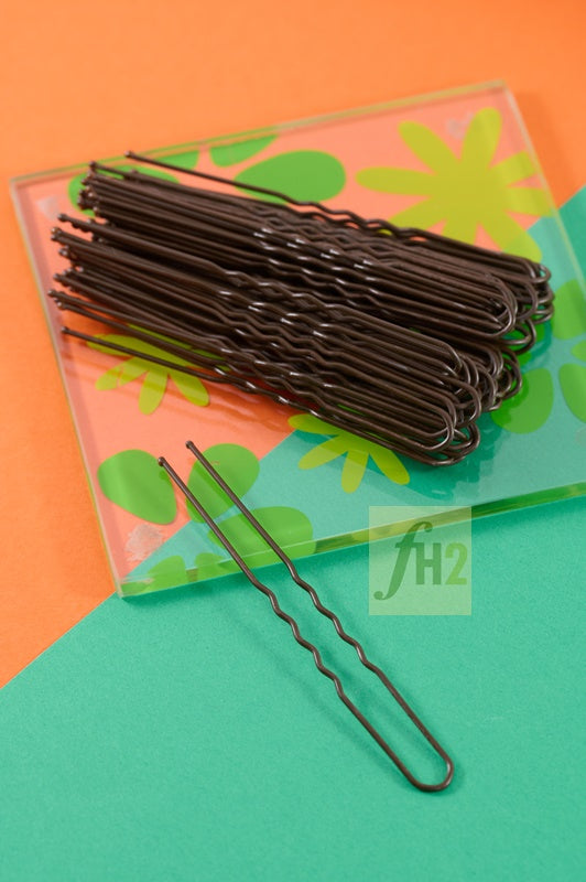 AZ0028 Brown 3 inch Hair Pin