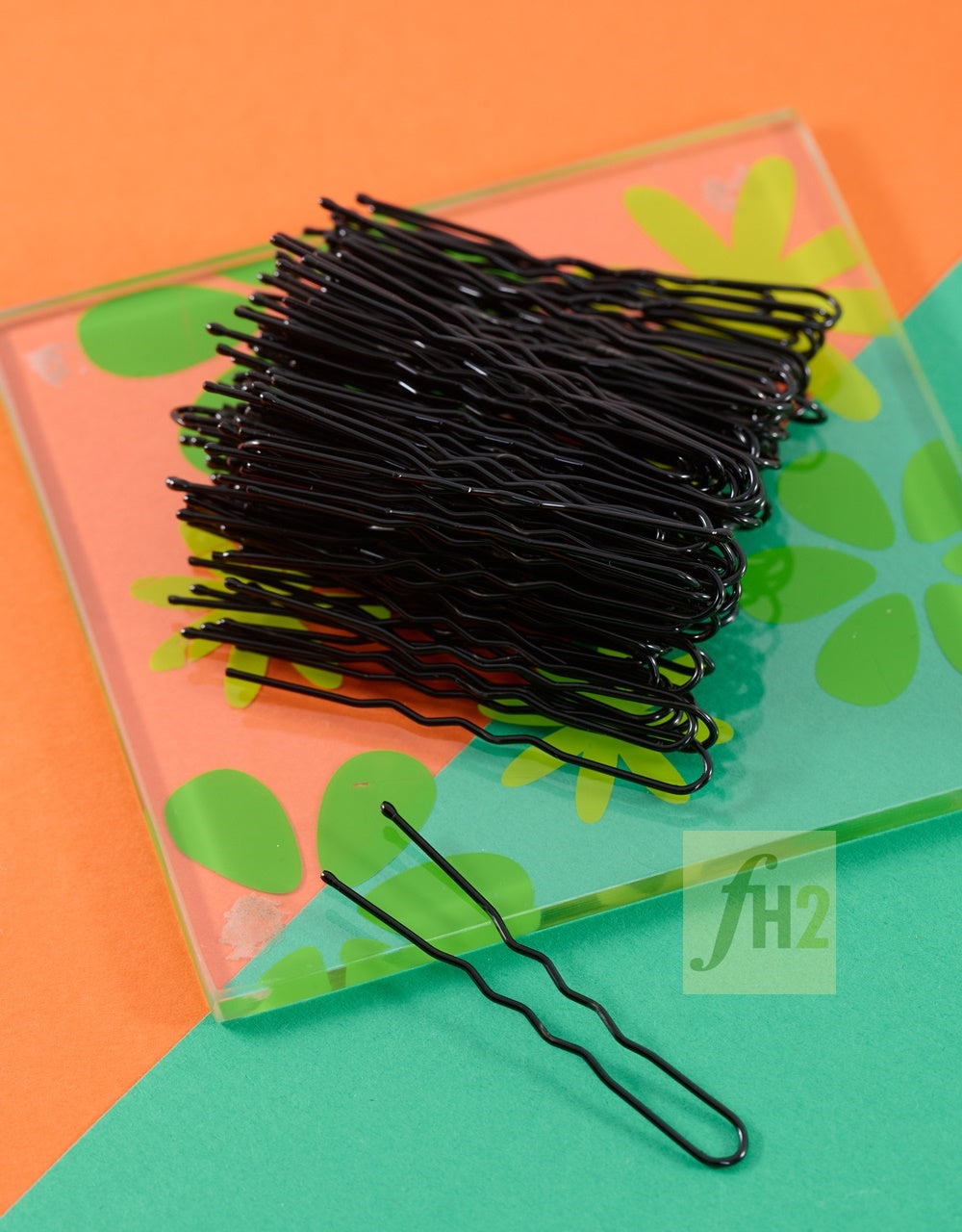 AZ0029 Black 2 inch Hair Pin