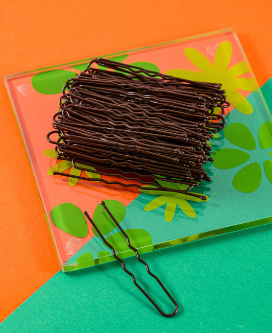 AZ0029 Brown 2 inch Hair Pin