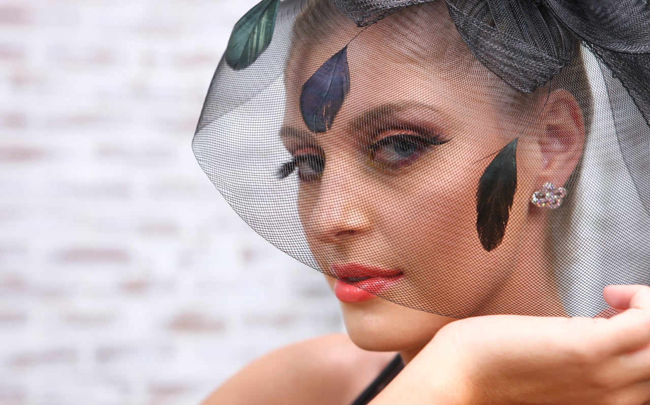 B34 Beautiful Thick Black Lashes  (Eyelashes with Glue)