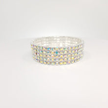 Load image into Gallery viewer, BR0060 5 Row AB Stretch Bracelet
