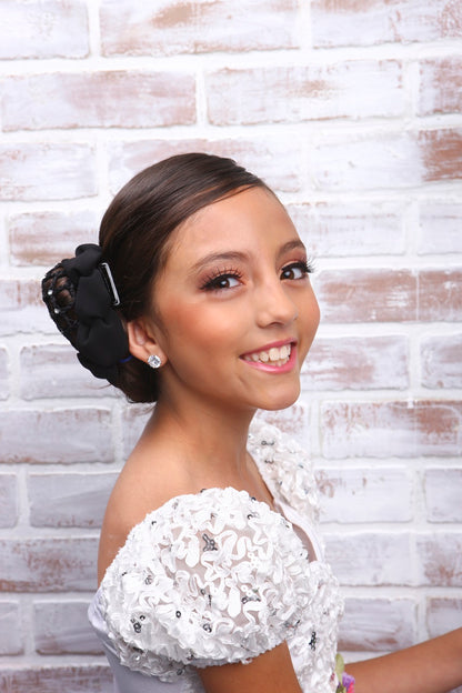 AZ0017-1 10mm CZ Clip-On Earrings by FH2