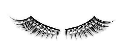 SFC   Children Size Lashes with Rhinestones (2 Pairs with Glue)