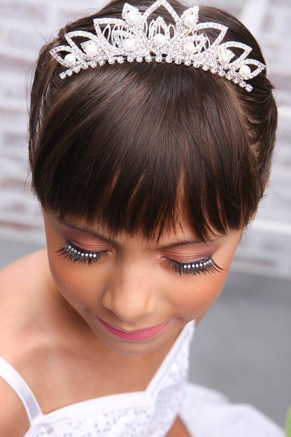 SFC   Children Size Lashes with Rhinestones (2 Pairs with Glue)