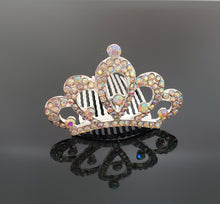 Load image into Gallery viewer, TR0513 Small AB Crystal Tiara
