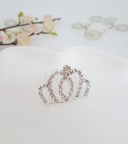 TR0521 Mini rhinestone tiara