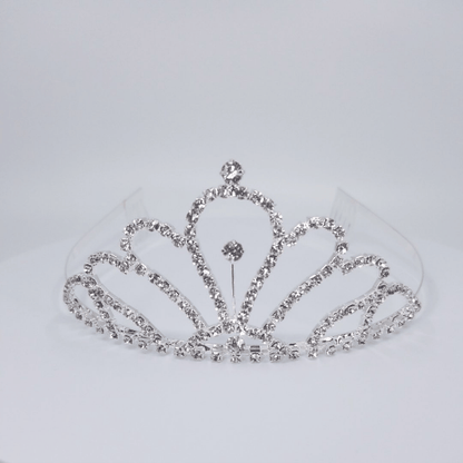TR0602 Large Crystal Tiara