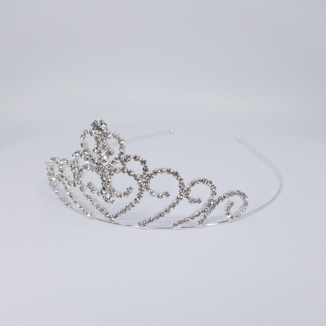 TR0607 Large Crystal Tiara