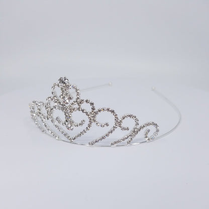 TR0607 Large Crystal Tiara