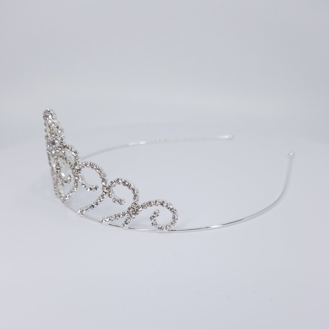TR0607 Large Crystal Tiara