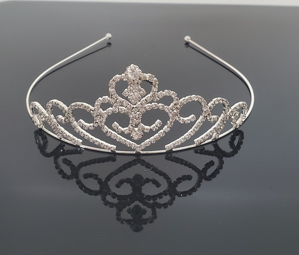 TR0607 Large Crystal Tiara
