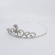 Load image into Gallery viewer, TR0609 Large Crystal Tiara with AB Accent
