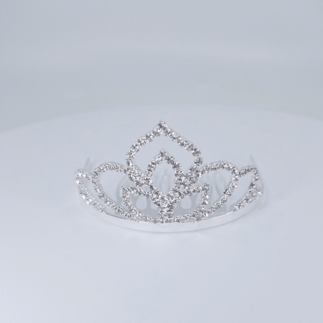 TR0803 Small Divine Rhinestone Tiara